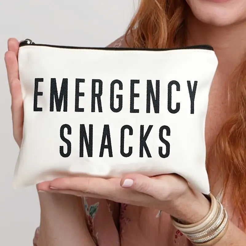 Emergency Snacks Hypo Treats Stuff Funny Diabetic Travel Bag Pouch