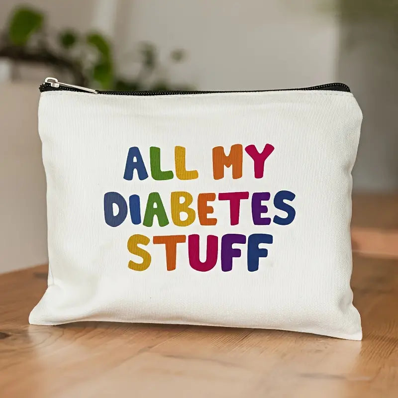 All My Diabetes Stuff Funny Diabetic Travel Bag Pouch