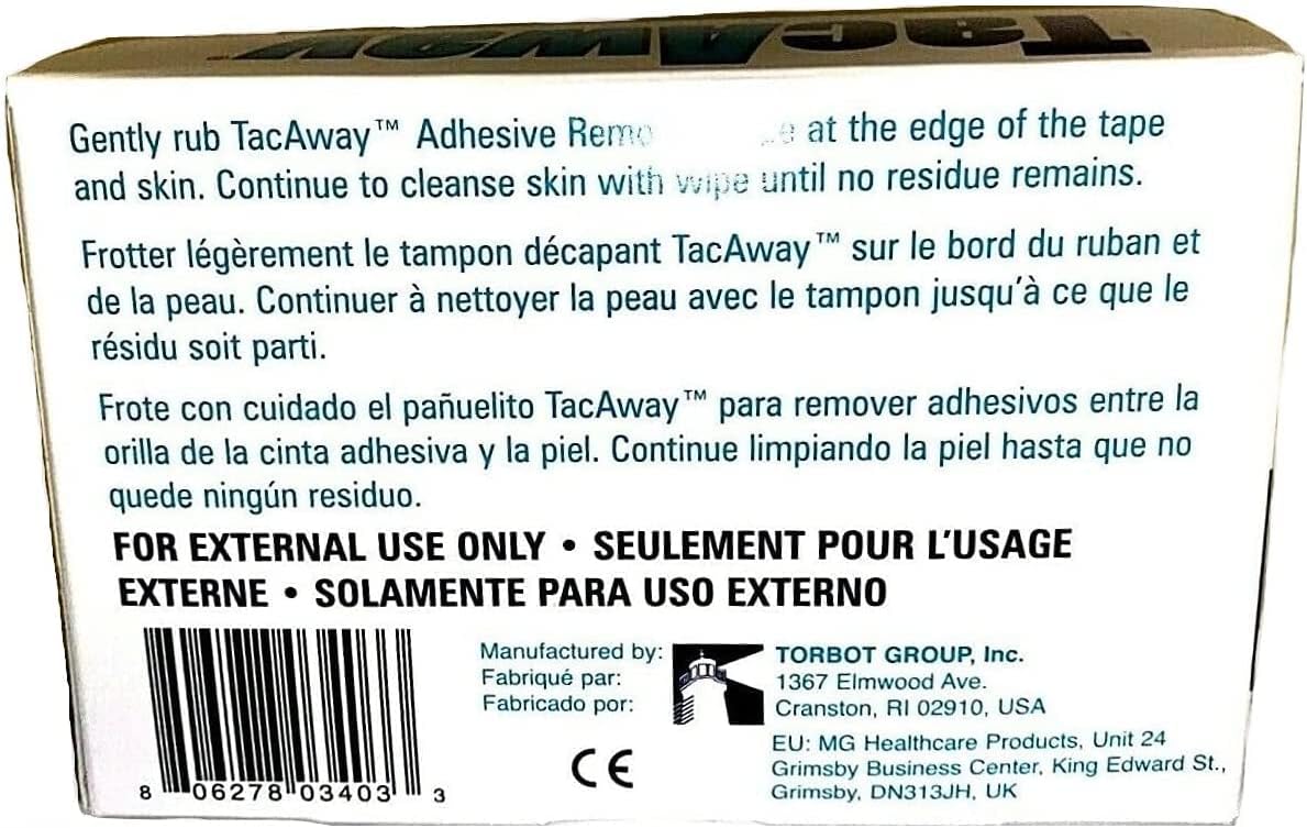 Tac Away Wipes