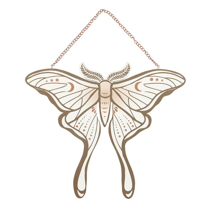 Luna Moth Hanging Sign