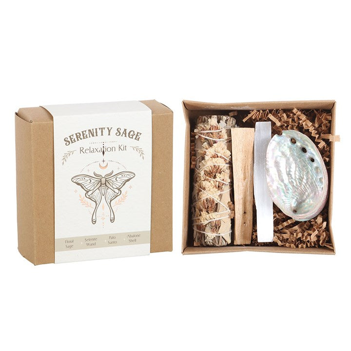 Serenity Sage Relaxation Smudge Kit