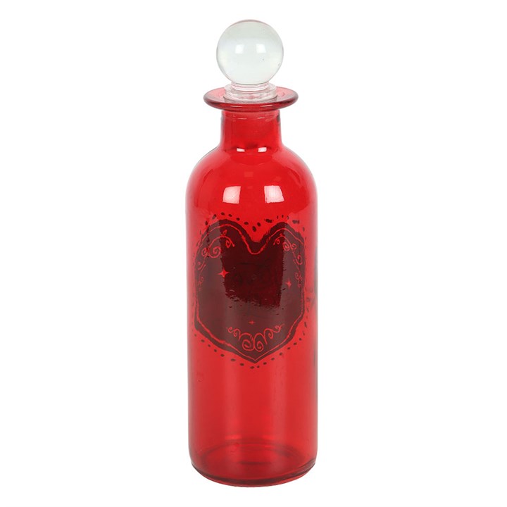 Decorative Glass Love Potion Bottle