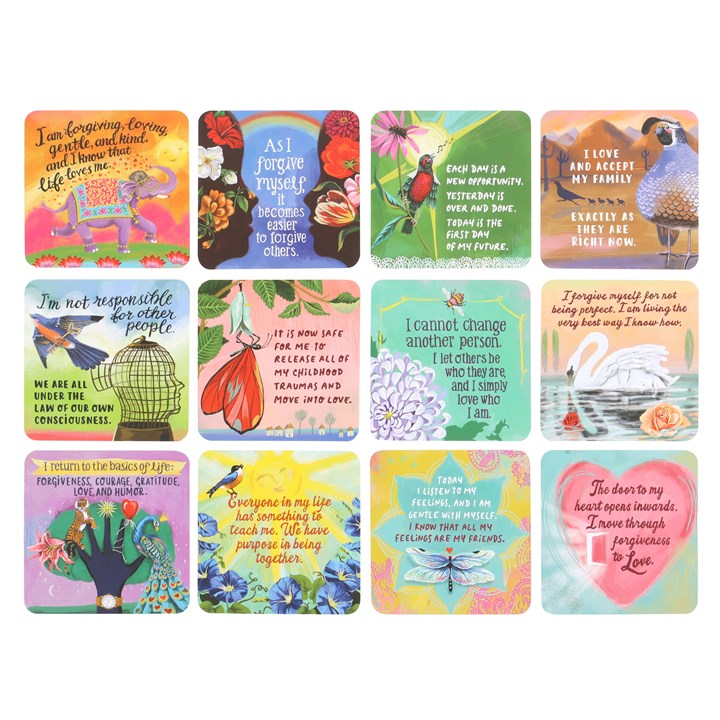 Louise Hay's Affirmations for Forgiveness Cards