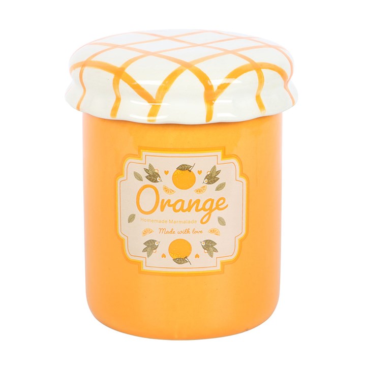 Orange Marmalade Jar Oil Burner and Wax Warmer