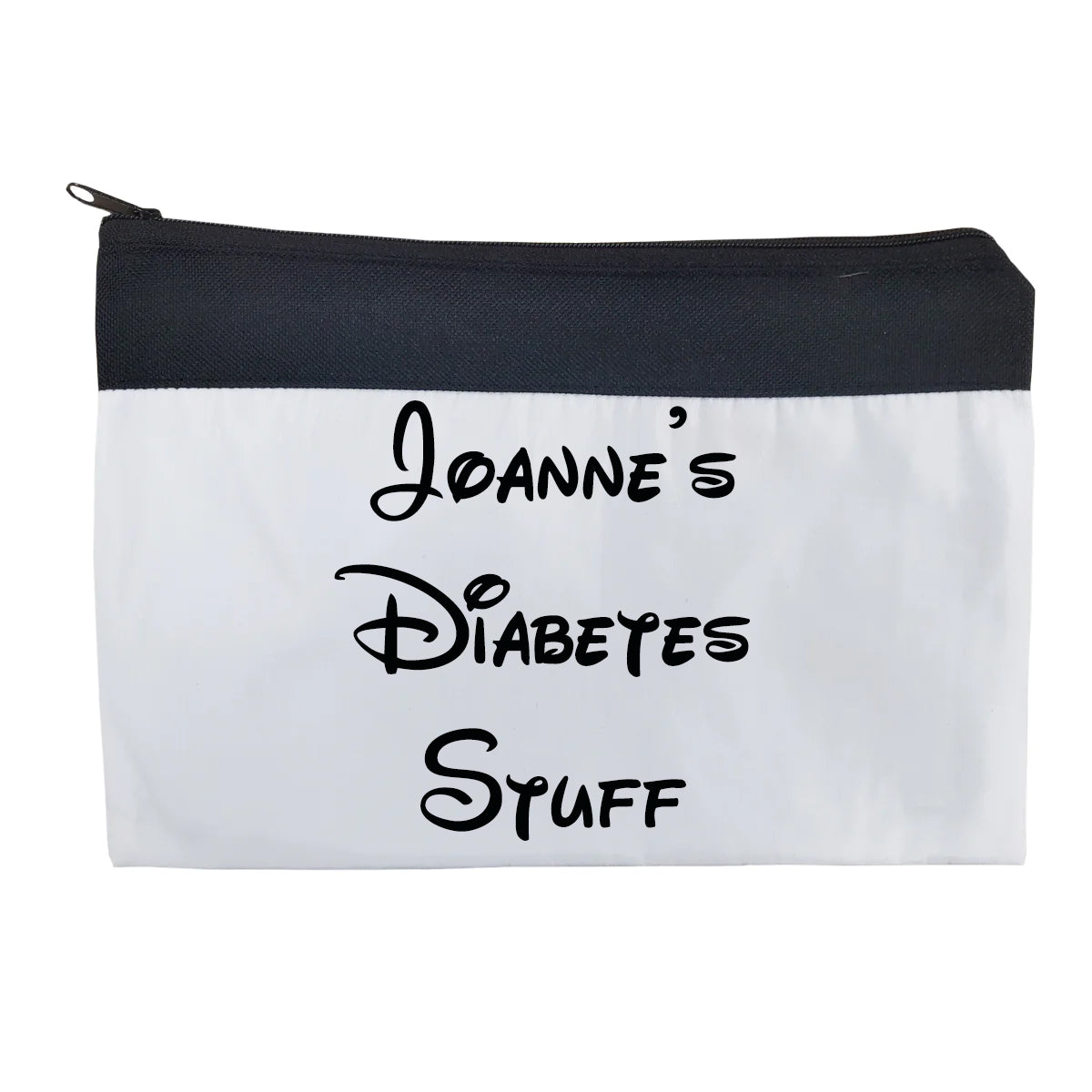 Personalised Diabetes  Travel Bag Pouch Disney Style