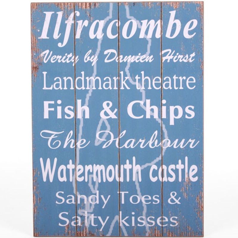 Ilfracombe Wall Sign