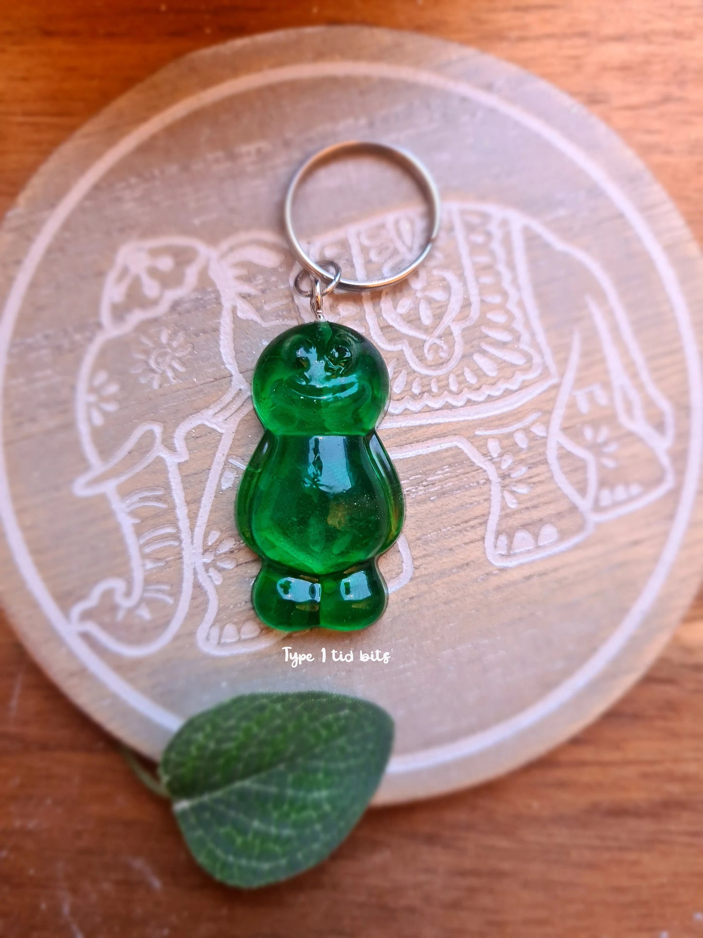 Jelly Baby Medical Alert Keyring