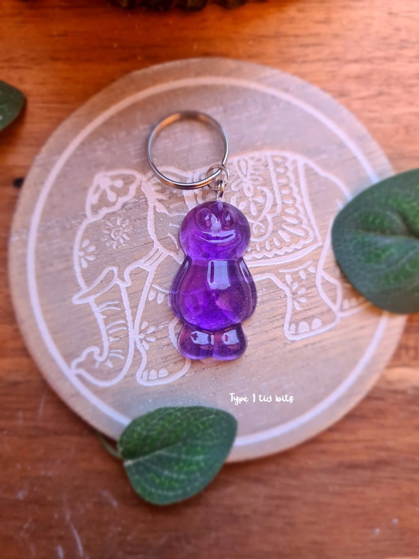 Jelly Baby Medical Alert Keyring