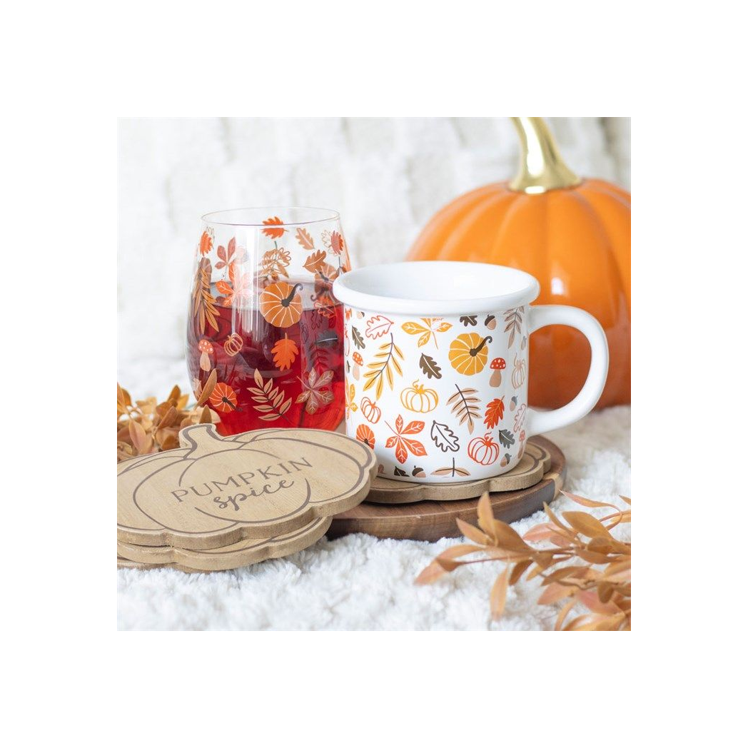 Pumpkin Spice Coaster Set