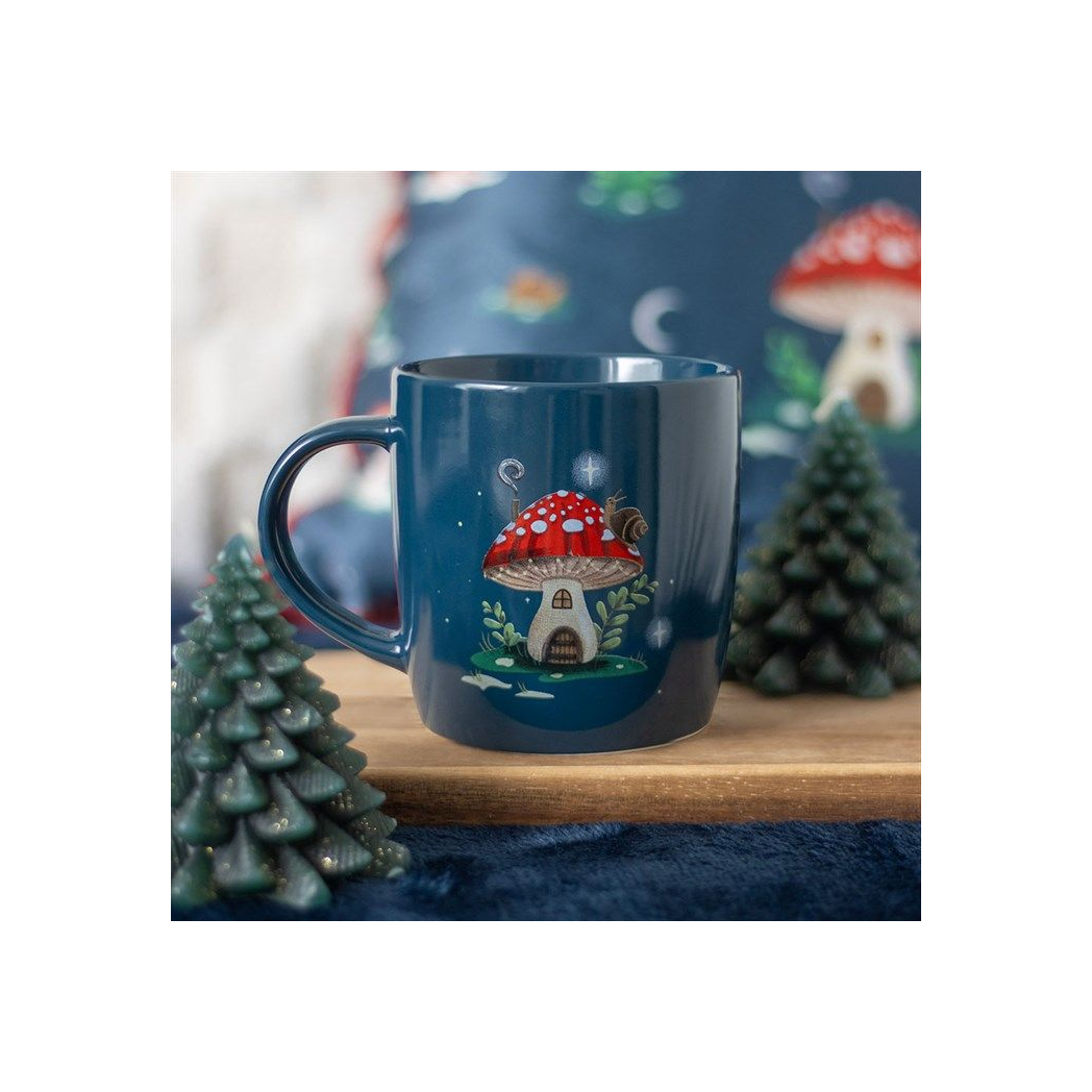 Gnome Sweet Gnome Toadstool Ceramic Mug