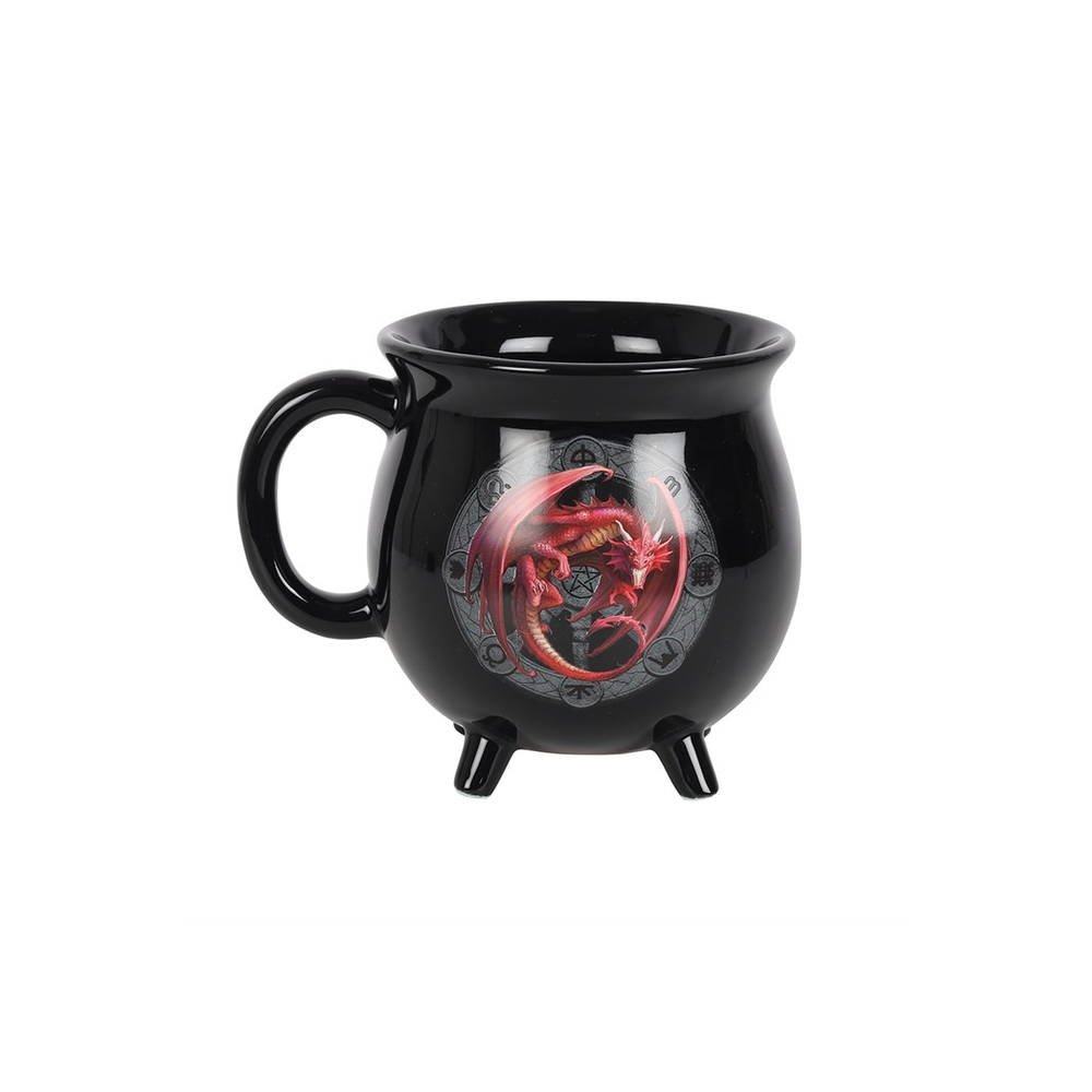 Lammas Colour Changing Cauldron Mug by Anne Stokes