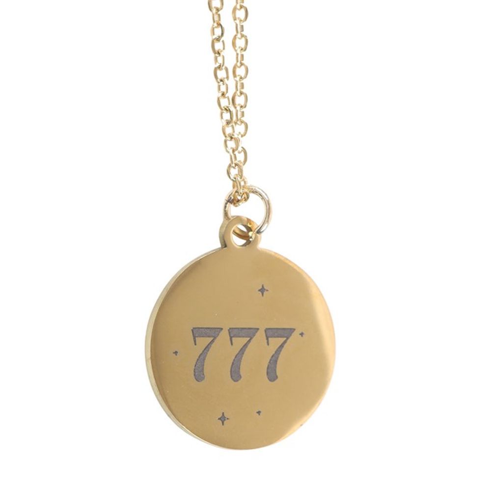 777 Angel Number Luck Necklace