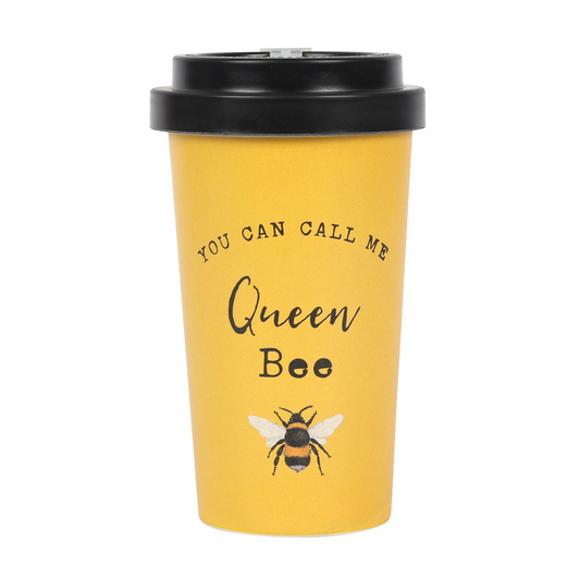 Queen Bee Bamboo Eco Travel Mug