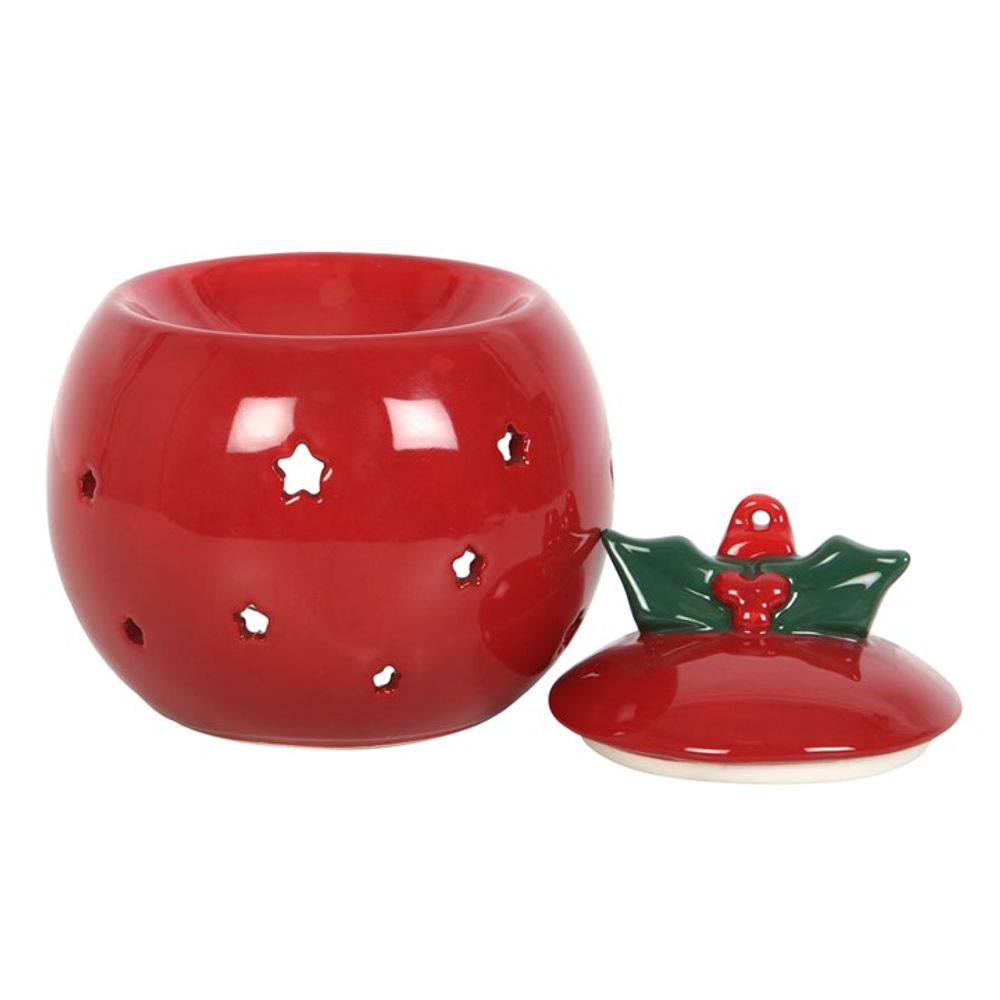 Red Bauble Oil Burner