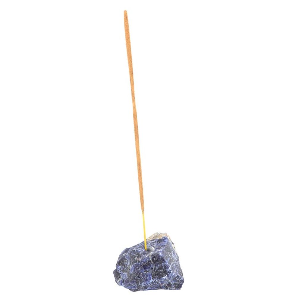 Sodalite Crystal Incense Stick Holder