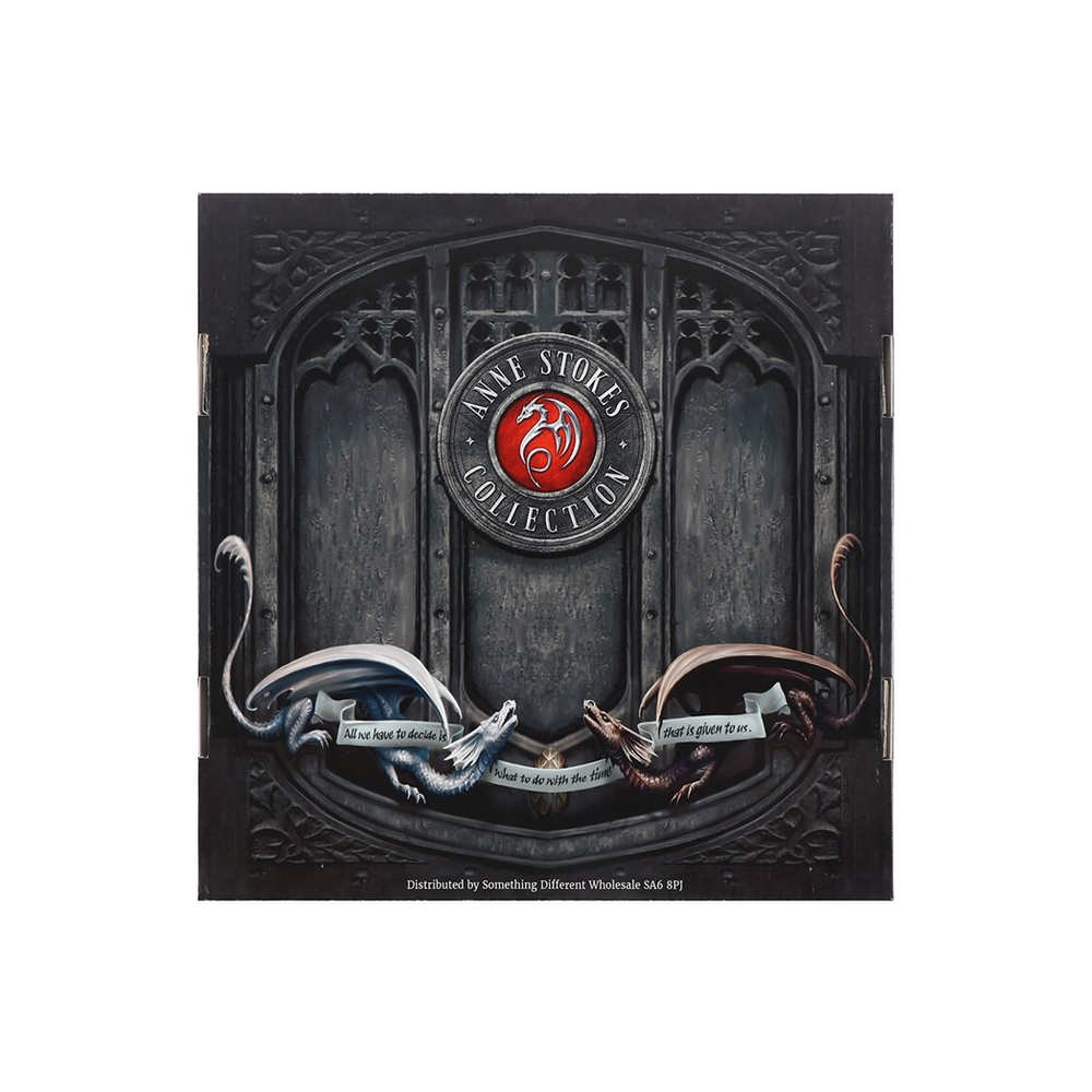 Spirit Guide Wall Clock by Anne Stokes