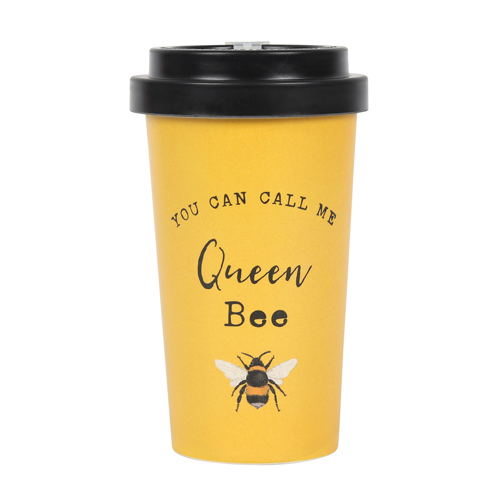 Queen Bee Bamboo Eco Travel Mug