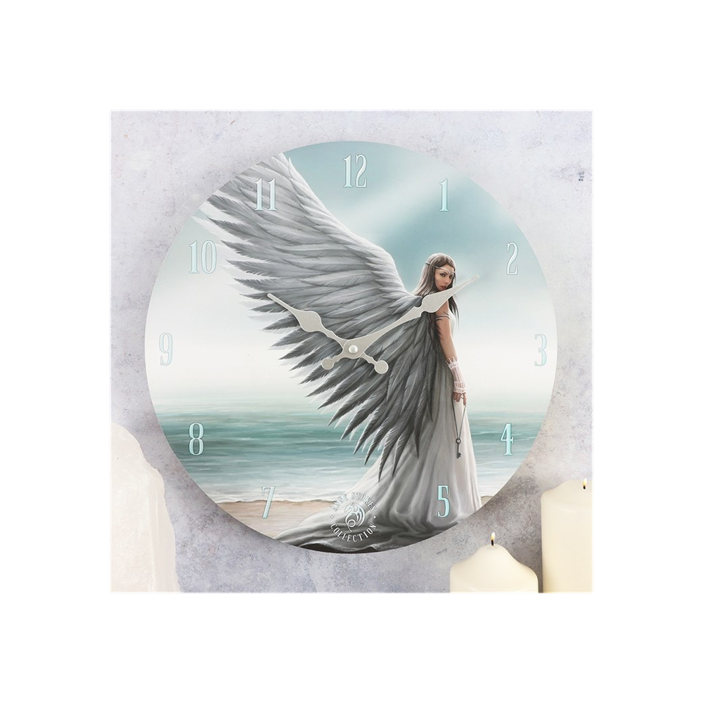 Spirit Guide Wall Clock by Anne Stokes