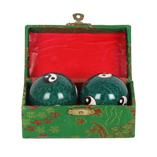 Set of 2 Green Stress Balls