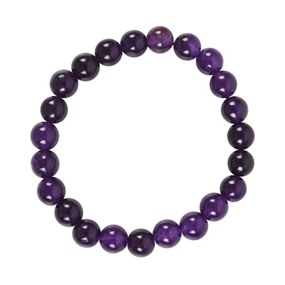 Third Eye Chakra Amethyst Gemstone Bracelet