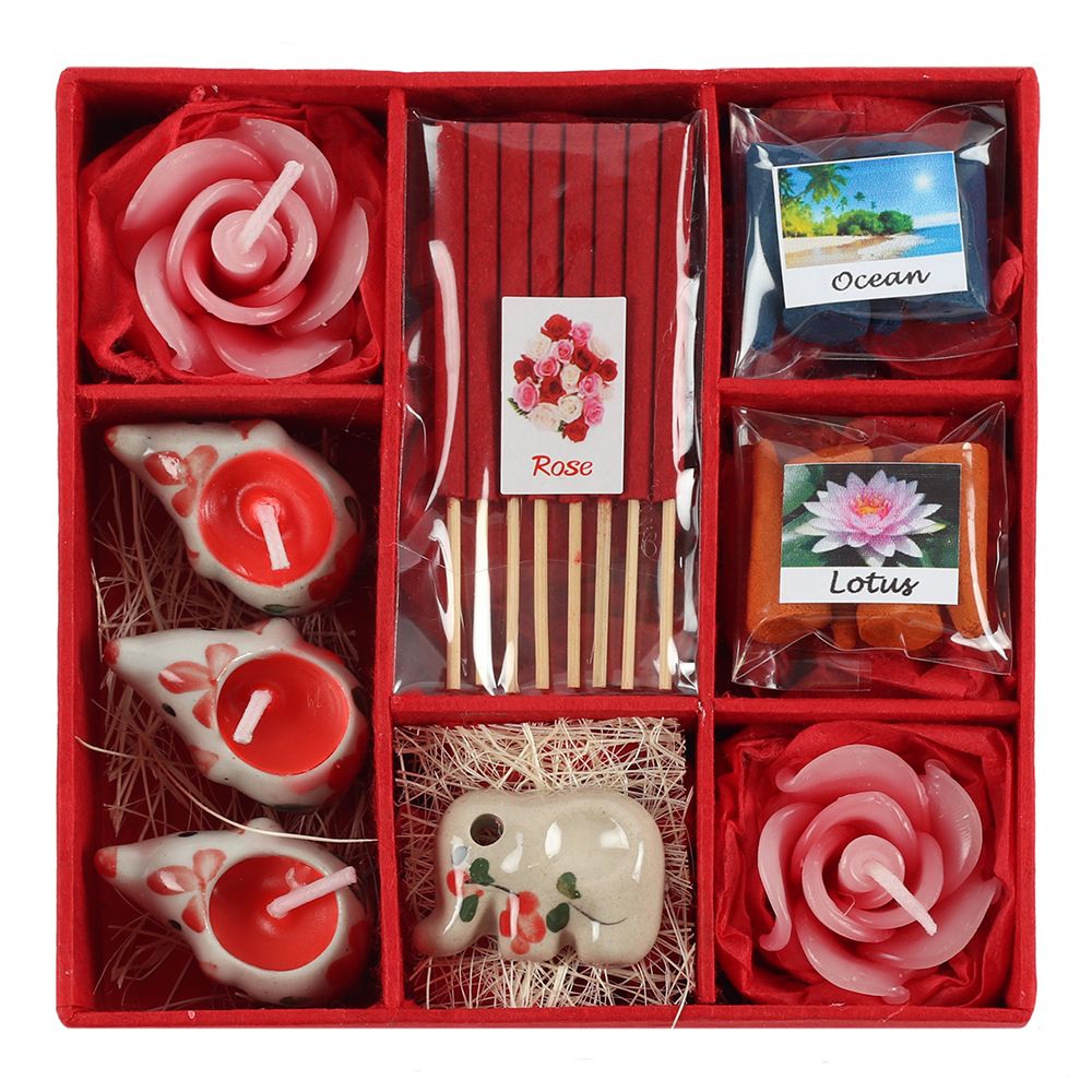 Red Elephant Incense Gift Set