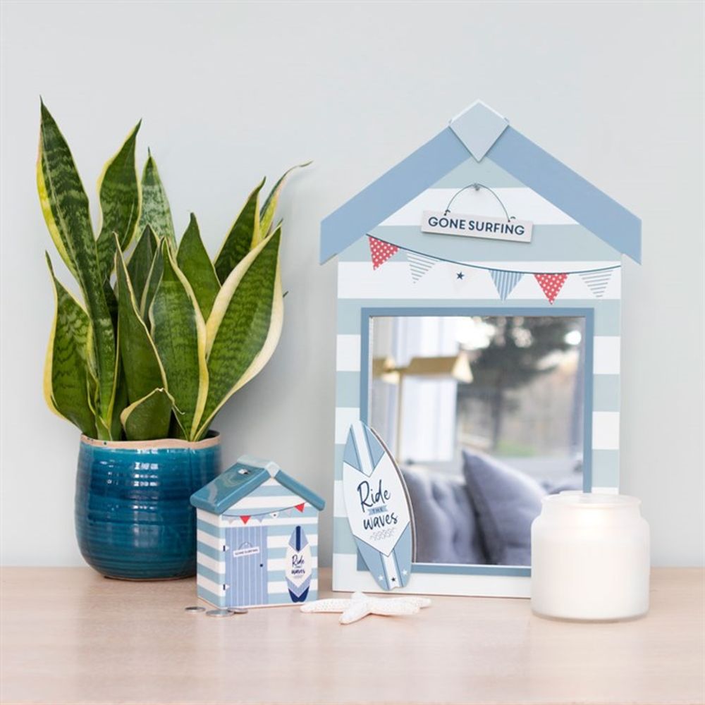 Beach Hut Wall Mirror