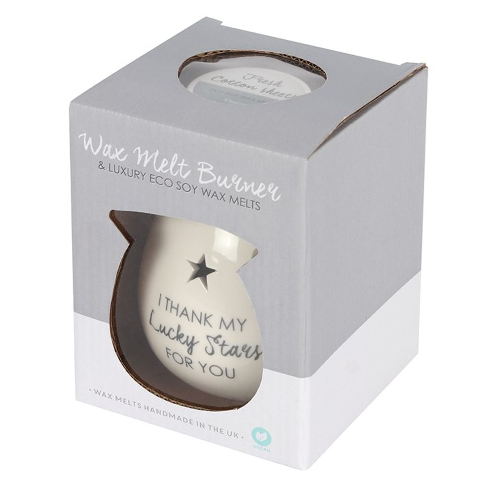 Lucky Stars Wax Melt Burner Gift Set